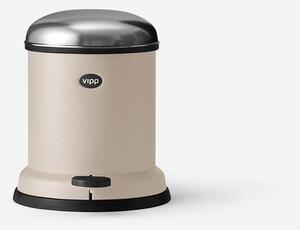 Vipp - Pedalspand - Vipp13 - Papperskorg - Beige - Ø24 x H30,2 cm - 4 Liter