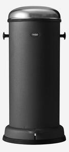 Vipp - Pedalspand - Vipp16 - Papperskorg - Black - Ø30 x H62 cm - 18 Liter