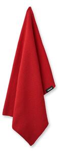Humdakin - Knitted kitchen towel - Handduk - 235 Rushing Red - 45x70 cm