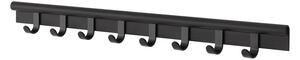 Muuto - Coil Coat Rack - Krokar - Black - H9,5 x W100 x D6,5 cm