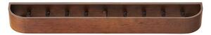 Audo Copenhagen - Epoch Rack - Krokar - 79 - Dark Stained Oak/Black - H8 x W79 x D11 cm