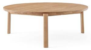 Audo Copenhagen - Passage Lounge Table - Soffbord - Ø90 - Natural Oak - H33 x Ø90 cm