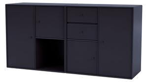 Montana - COUPLE - Wall mounted - Skänk - Shadow - H 69.6 CM / W 139.2 CM / D 38 CM