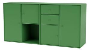 Montana - COUPLE - Wall mounted - Skänk - Parsley - H 69.6 CM / W 139.2 CM / D 38 CM