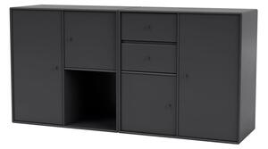 Montana - COUPLE - Wall mounted - Skänk - Anthracite - H 69.6 CM / W 139.2 CM / D 38 CM
