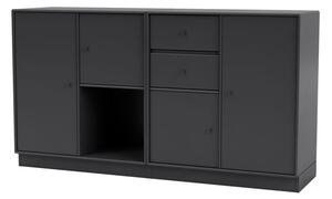 Montana - COUPLE - With plinth H7 - Skänk - Anthracite - H 82.2 CM / W 139.2 CM / D 38 CM