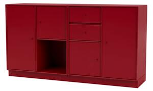 Montana - COUPLE - With plinth H7 - Skänk - Beetroot - H 82.2 CM / W 139.2 CM / D 38 CM