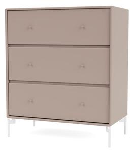 Montana - CARRY - With white legs - Byrå - Mushroom - H 82.2 CM / W 69.6 CM / D 38 CM