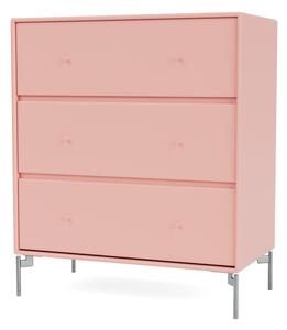 Montana - CARRY - With chrome legs - Byrå - Ruby - W69,6 X H69,6 X D38 cm