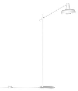 Grupa - Arigato floor lamp - Golvlampa - White - AR-FP - H 110 cm. arm 42 cm. skærm Ø 22,8 cm