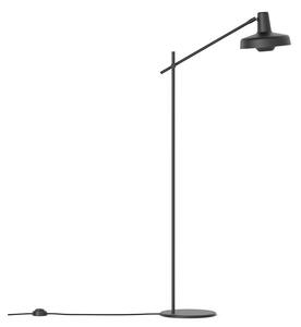 Grupa - Arigato floor lamp - Golvlampa - Black - AR-FP - H 110 cm. arm 42 cm. skærm Ø 22,8 cm