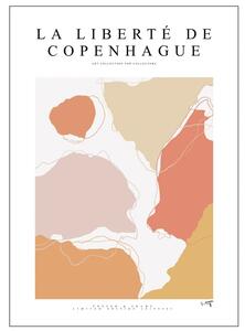 Poster & Frame - La Liberté De Copenhague - 2019 001 - Affisch - - 100x140
