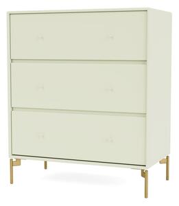 Montana - CARRY - With brass legs - Byrå - Pomelo - H 82.2 CM / W 69.6 CM / D 38 CM