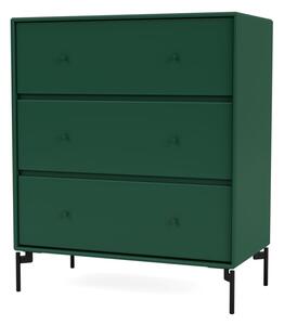 Montana - CARRY - With black legs - Byrå - Pine - H 82.2 CM / W 69.6 CM / D 38 CM