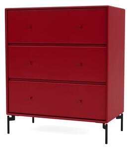 Montana - CARRY - With black legs - Byrå - Beetroot - H 82.2 CM / W 69.6 CM / D 38 CM