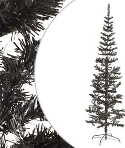 Julgran smal svart 180 cm