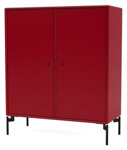 Montana - COVER - With black legs - Hyllor - Beetroot - H 69.6 CM / W 69.6 CM / D 30 CM