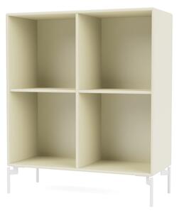 Montana - SHOW - With white legs - Skrivbord - Vanilla - Legs: H12.6 cm/H 69.6 CM / W 69.6 CM / D 30 CM