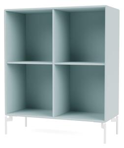 Montana - SHOW - With white legs - Skrivbord - Flint - Legs: H12.6 cm/H 69.6 CM / W 69.6 CM / D 30 CM
