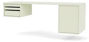 Montana - WORKSHOP - Wall mounted - Skrivbord - Pomelo - B 140,7 x H 48,4 x D 46 cm