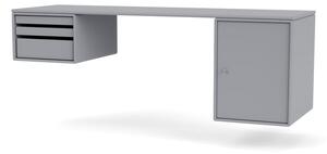 Montana - WORKSHOP - Wall mounted - Skrivbord - Graphic - B 140,7 x H 48,4 x D 46 cm