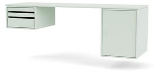 Montana - WORKSHOP - Wall mounted - Skrivbord - Mist - B 140,7 x H 48,4 x D 46 cm