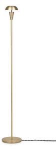 Ferm Living - Tiny Floor Lamp - Golvlampa - Brass - Ø12 x H124,2 cm