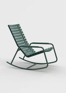 HOUE - Reclips Rocking Chair - Gungstol - Olive Green - L102 x W59 x H58 cm