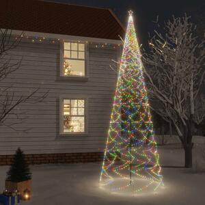 Julgran med markspett 3000 färgglada lysdioder 800 cm