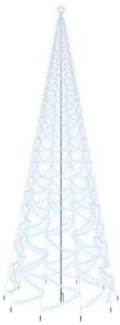 Julgran med markspett 3000 kallvita lysdioder 800 cm