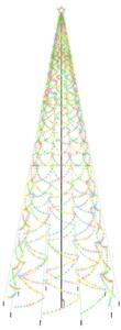 Julgran med markspett 3000 färgglada lysdioder 800 cm