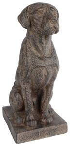 Gifts Amsterdam Skulptur Dog konststen brun 30x21x48 cm