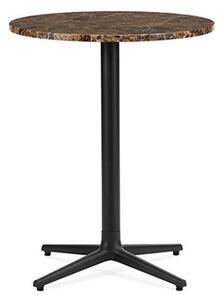 Normann Copenhagen - Allez Table 4L - Marble - Cafébord - Coffee Marble - H: 75 x Ø: 60 cm