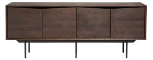 MUUBS - Sideboard 4 Doors Wing - Skänk - Oak Solid - B: 185 x H: 72 x D: 45 cm