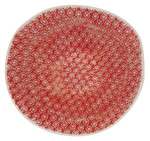 Bloomingville - Viola Bowl - Skål - Red - L18xH7xW16 cm