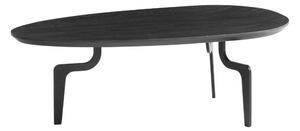 Soffbord Wohnling Massivt trä oval 86 cm modern -