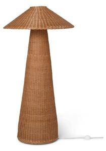 Ferm Living - Dou Floor Lamp - Golvlampa - Natural - Ø71 x H131 cm