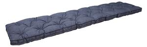 Utomhussoffdyna Brooklyn 190 cm Svart - Svart