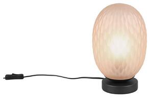 Bordslampa TRIO Facette Mattsvart/bärnsten - Mattsvart/bärnsten