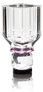 Reflections Copenhagen - Utah Vase - Vas - Clear / Rose - L13 x W13 x H27,8 cm