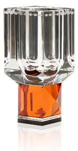 Reflections Copenhagen - Ohio Vase - Vas - Clear / Amber / Black - L11 x W11 x H25,5 cm