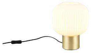 Bordslampa TRIO Diva Mattmässing/vit - Mattmässing/vit