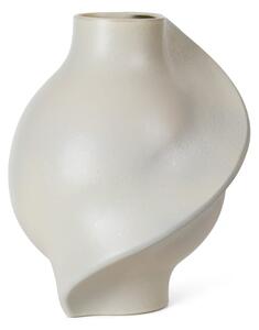 Louise Roe - Caramic Pirout vase - Vas - Vintage Glaze - Ø12 x Ø33 x H42 cm
