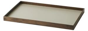 Gejst - Frame Tray - Bricka - Medium / Grey, Smoked Oak - h2,2 x d23,2 x w34 cm