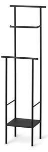 Ferm Living - Dora Toilet Paper Stand - Toalettpappershållare - Black - W17,5 x H61,7 x D13,3 cm