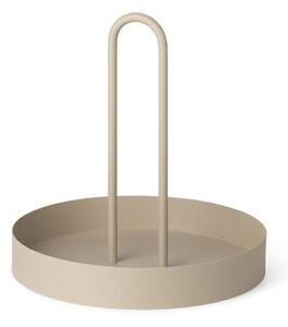 Ferm Living - Grib Tray - Bricka - Cashmere - Ø28 x H28,7 cm