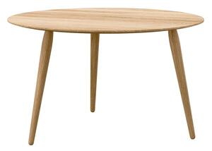 Bruunmunch - PLAYround H50 - Soffbord - Oak, natural oil Ø75 - Ø: 75 cm