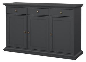 Shoiba Sidobord 144 cm - Mörkgrå