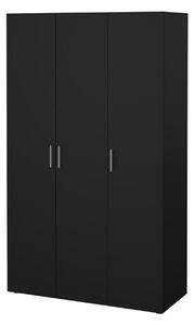 Suntia Garderob 118x201 cm - Svart