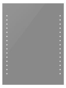 Badrumsspegel med LED-lampor 60 x 80 cm (L x H)